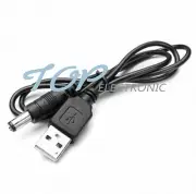 USB 2.0 to DC 5.5mm X2.1mm 5.5X2.1 80cm USB to power cord Cable MCU Power supply