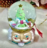 Multicolored Pastel Candyland Nutcracker Snowglobe