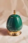 Anthropologie Catherine Martin Starry Night Sugar Pot Green NEW