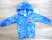 NEW 2024 DISNEY LION KING KIDS BLUE TIE-DYE HOODIE SWEATSHIRT 3 SIMBA 3T SHIRT !