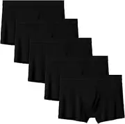 [Maiyifu-GJ] Men's Solid Colour U Convex Pouch Trunks Athletic Classic Soft Fit Underpants Modal Breathable Boxer Brief