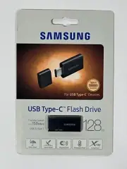 New Samsung 128GB USB 3.1 Gen1, USB Type-C Flash Drive Black MUF-128DA2/WW