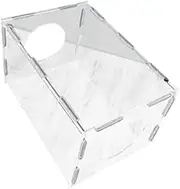 LeeQinersw Grinding Dust Box Clear Polishing Box for Polishing Work Engraving Sanding