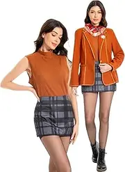 [YANVS] Adult RE4 Remake Ashley Graham Cosplay Full Suit Costume Halloween Carnival Party Outfits for Women