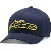 Alpinestars Blaze Flexfit Hat/Cap Cap - Navy/Yellow