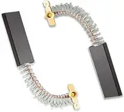 2 x Carbon Brushes Compatible with Washing Machine Bosch Siemens Neff Constructa 12.3 x 4.8 x 35 mm