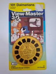 Vintage 1961 101 Dalmatians - View Master 3D Reels - New & Sealed