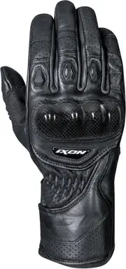 Ixon RS Circuit-R Motorcycle Gloves, black, Size S for Men