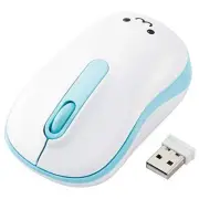 ELECOM Wireless Mouse M-DY11DRSKBU Static sound antibacterial 3 button M size