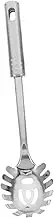 Alipis Stainless Steel Pasta Server Spoon Ergonomic Metal Spaghetti Fork for Cooking Serving Noodles Smooth Finish Comfortable Grip for Kitchen Use