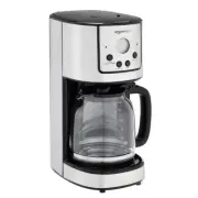Coffee Maker With Drip-Free Carafe and Reusable Filter