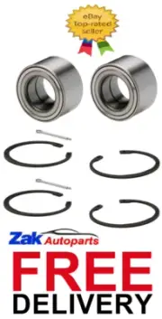 FOR NISSAN X-TRAIL (2001-2007) TWO FRONT WHEEL BEARING KIT BRAND NEW
