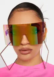 What U Want Oversized Sunglasses