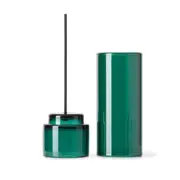 Studio Milligram Sensory Incense Flue Set Study of Trees Teal w/ Glass Column