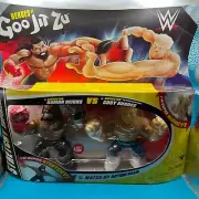 ROMAN REIGNS vs CODY RHODES HEROES OF GOO JIT ZU ACTION FIGURES SUPERSTARS NEW