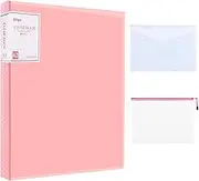 A3 Diamond Painting Storage Book 30 Pages, 3Pcs Art Portfolio Clear Pockets Painting Photo Album Storage Books Sleeves Protectors for Artwork, Report Sheet, 12.8x17.3inch