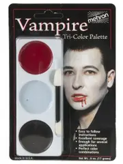 Mehron Tri-Colour Vampire Makeup Palette