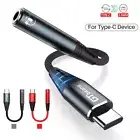 USB C to 3.5mm Female Jack Audio Cable Headphone Adapter Lead For iPhone Samsung
