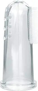 green sprouts Silicone Finger Baby Toothbrush,Clear