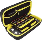 Hard Shell Carrying Case - Compatible With Nintendo Switch Lite-yellow/black