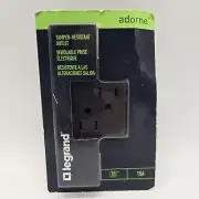 Legrand Tamper-Resistant Electrical Outlet 15A ARTR152G4 New + Free Shipping