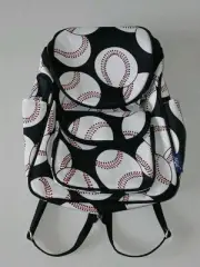 N'GIL Mini Baseball Print Backpack Purse