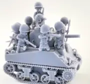 ToonKrieg #18C-1035 U.S. Tank Riders