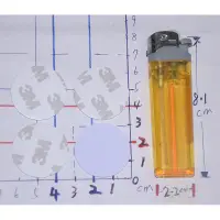 在飛比找蝦皮購物優惠-MF13.56mhz 唯讀 燒死 錢幣片 +3M背膠 直徑3