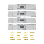 Thickness 4Pcs Crack Monitoring Record, Standard Tell-Tale Crack Monitor6322