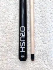 IN STOCK, Viking Crush Break Pool Cue, Gloss Black, No Wrap