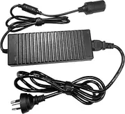 Amacam Mains Voltage to 12V Converter AC 240V to DC 12V Transformer Cigarette Lighter Socket Suitable for Cool Boxes Tyre Inflators Vacuum Cleaners & Other Portable Equipment Quality PSU & Power Lead