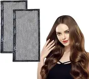 MIRKUZI Hair Clips 2 Pack Curlers Curling Iron Curling Net Curling Aid Presented in the Shape of Mesh Hair Accessories
