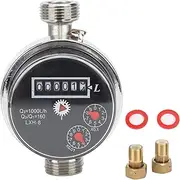 1/2 Cold Home Water Flowing Meter, Water Meter, Highly Sensitive Water Flowmeters for Home Gawrden Houshold Use