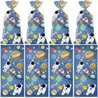 50PCS Outer Space Treat Bags Solar System Candy Bags Galaxy Theme Cellophane Par