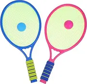 ibasenice 1Set Cartoon Style Plastic Tennis Racket for Outdoor Fitness Equipment Fun Racquet for Durable and Practical Design Random Color for Engaging Play