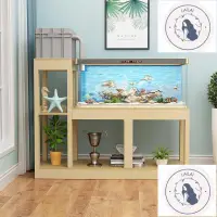 在飛比找蝦皮購物優惠-🥳萊萊🥳生活館❤ 新款 2022 實木架子 魚缸架 魚缸底櫃