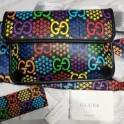 Gucci Multicolor/Black GG Supreme Coated Canvas Psychedelic Belt Bag
