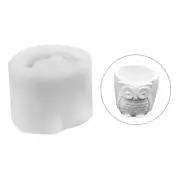 Silicone Owl Flower Pot Mold Cement DIY Succulent Making Manual