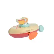Kaper Kidz 13cm Animal Canoe Pull String Pelican Kids Fun Water Bath Toy 2y+