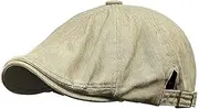 [svlftecon] Unisex Newsboy Cap Flat Ivy Hat Cabbie Hunting Driving Hat for Spring Summer Autumn Winter Adjustable Series 19