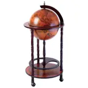 New Globe Hidden Home Pub Hide Away Fun Bar Old World Style Nautical Wine Holder