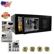Portable Electronic Security Safe - 0.6 CF Keypad Lock for Businesses & Hotels