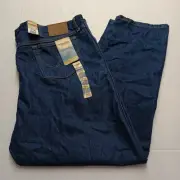 Wrangler Rugged Wear Jeans Men's Size 48x30 Blue Fits Over Boots Classic Fit