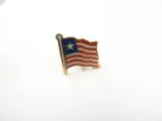 Liberia Flag Lapel Pin / Liberia Pin