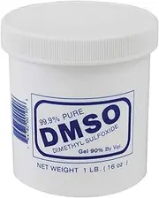 Valhoma DMSO Gel Pure 99% Dimethyl Sulfoxide Oil Liquid Based Pet First Aid 1lbs