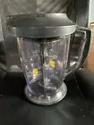 Ninja Master Prep Blender Parts 48 oz Clear PITCHER 6 Blade Chopper & Lid