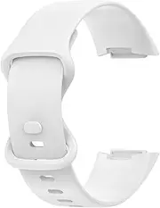 RAYWE Replacement Watch Strap for Fitbit Charge 5 Activity Silicone Wristband Sport Wrist Strap Adjustable Watch Band