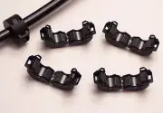 5 New 10mm Clip-On Ferrite Ring Core Noise Suppressor EMI RFI Clip Cable XL