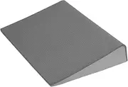 Generic Cushion for Office Chair, Wedge Design for Extended Sitting, Seat Support for Sofa and Driving, Gray, as described