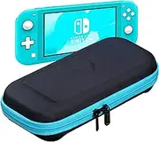 ButterFox Compact Switch Lite Carrying Case for Nintendo Switch Lite with 19 Game and 2 Micro SD Card Holders, Pocket for Switch Lite Accessories (Turquoise/Black)